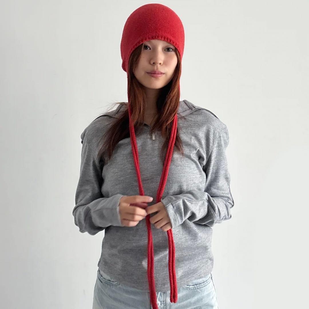 Baserange Tier hood ニット帽 visitor