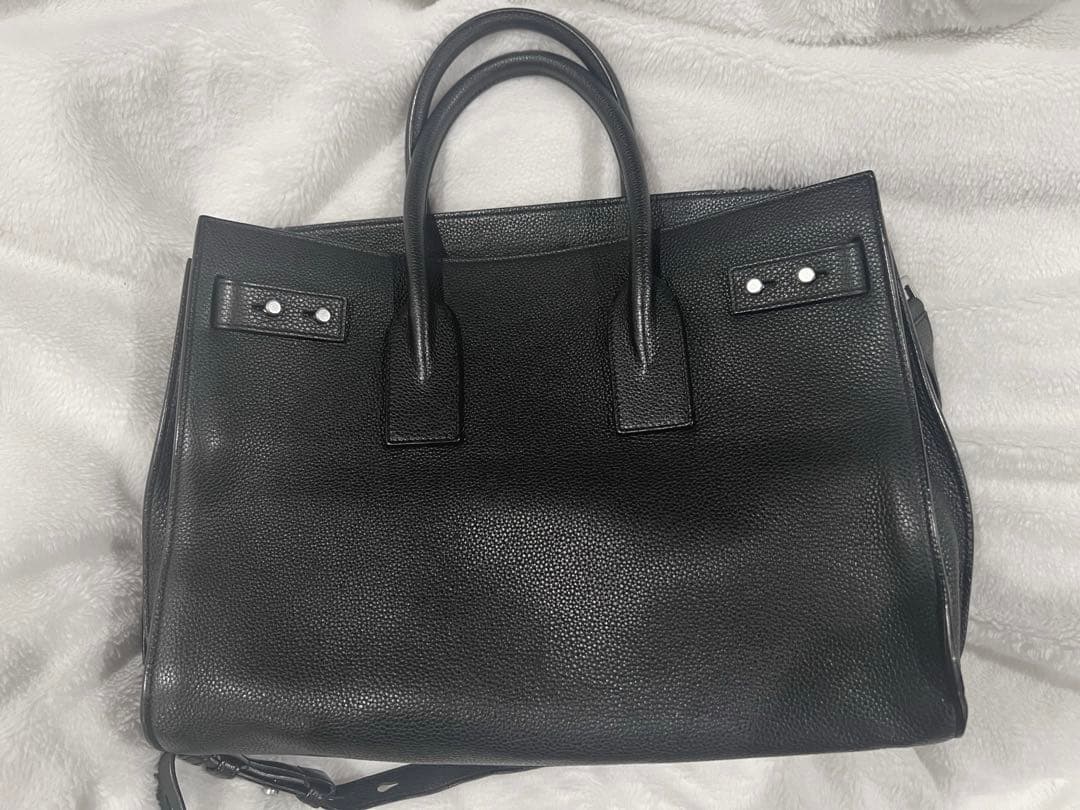 よ*う様 SAINT LAURENT ブラックレザー サックドジュール 保証書付