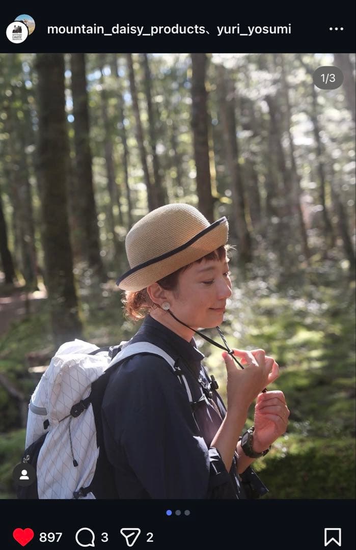 帽子 MOUNTAIN DAISY PRODUCTS 5 Way Mugiwara