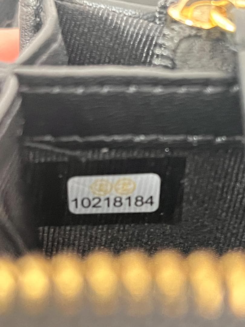 CHANEL ブラック レザー 長財布