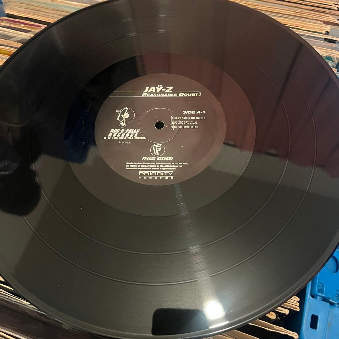 洋楽 JAY-Z REASONABLE DOUBT 2LP