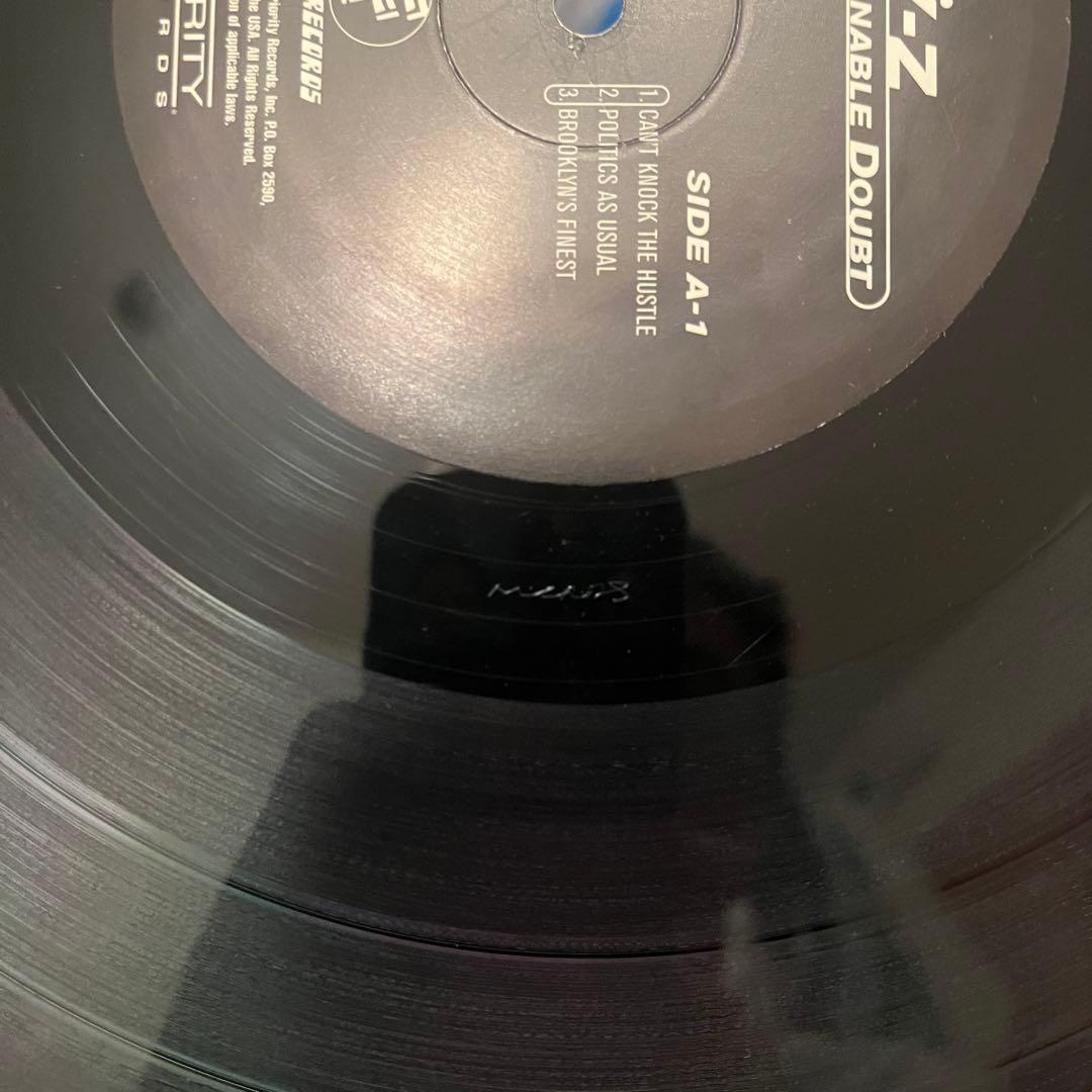 洋楽 JAY-Z REASONABLE DOUBT 2LP