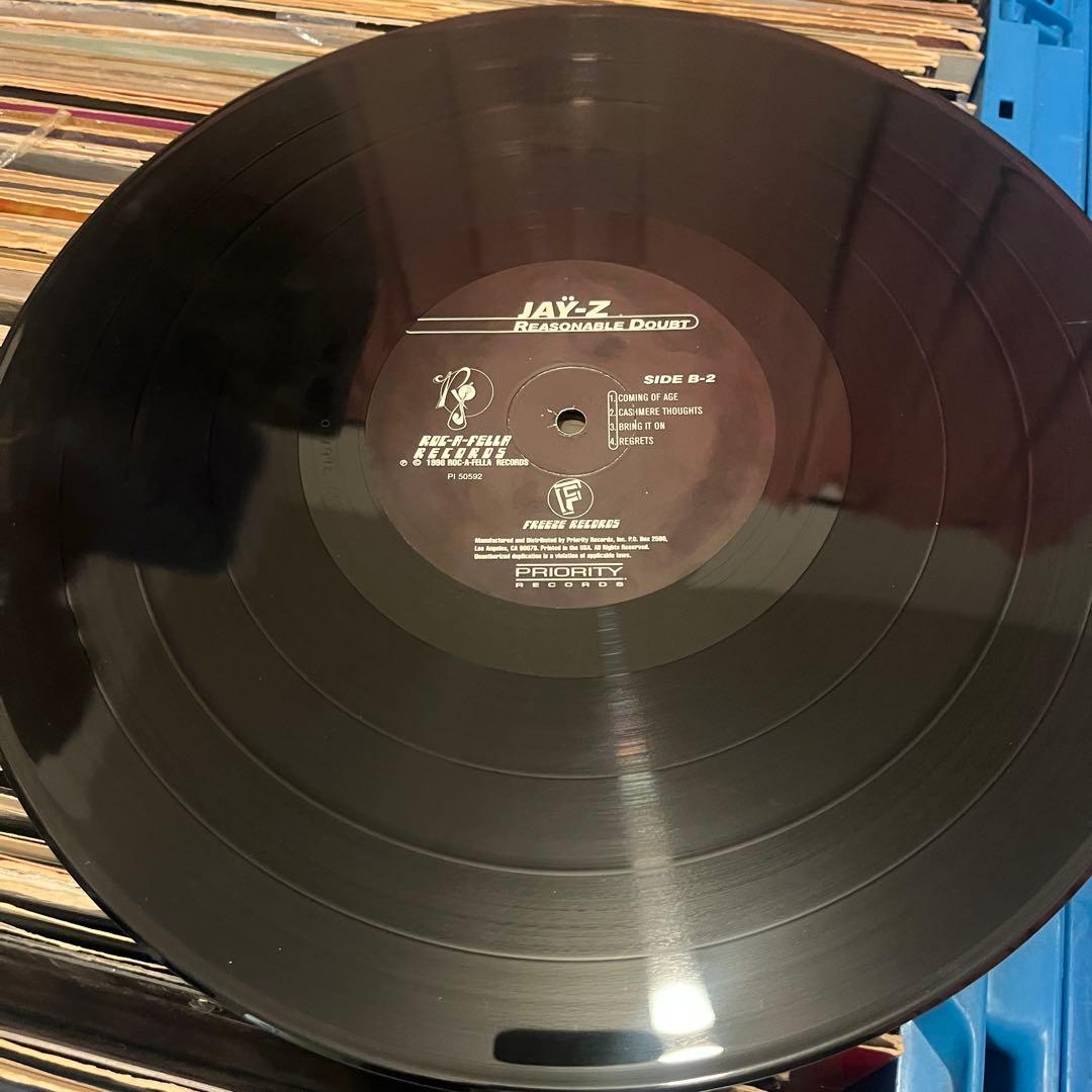 洋楽 JAY-Z REASONABLE DOUBT 2LP
