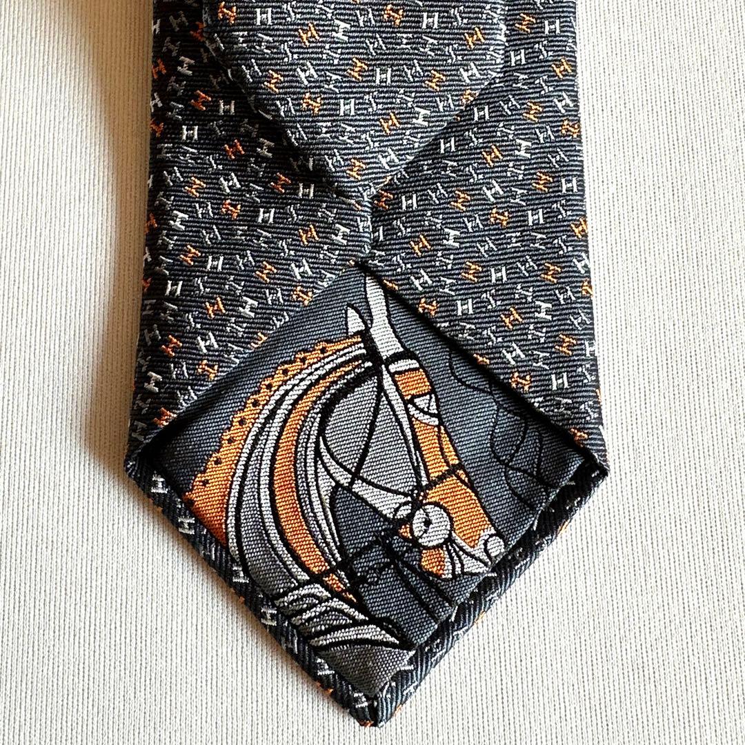 専用です。　　エルメス ネクタイ《H・ローブ・デュ・ソワール》新品 未使用