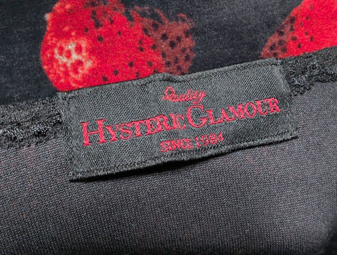 Hysteric Glamour スカルベリー柄パーカー