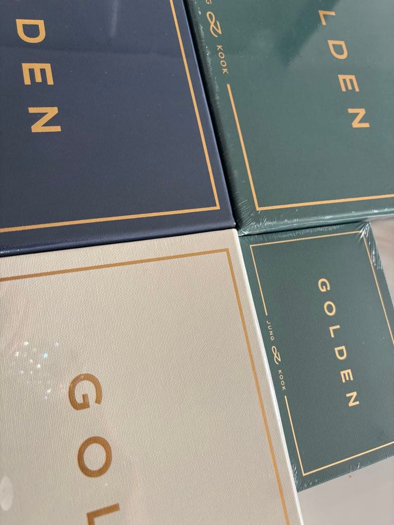 ジョングク　BTS GOLDEN 未開封　アルバム