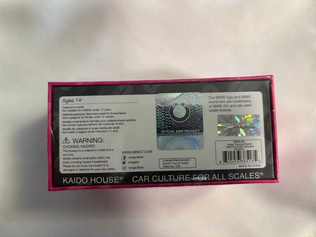 ミニカー KAIDO HOUSE KHMG225  M3 BBS