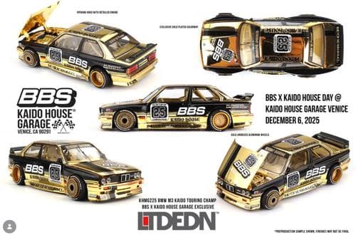ミニカー KAIDO HOUSE KHMG225  M3 BBS