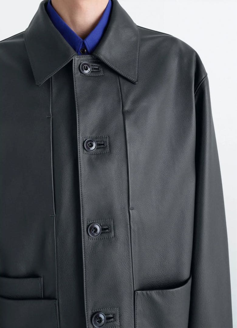 マ*ク様 LEMAIRE LEATHER WORKWEAR JKT