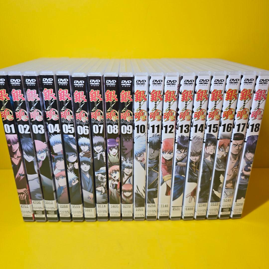 新品ケース交換済み 銀魂【DVD】シリーズ全104巻セット劇場版/ 4作品