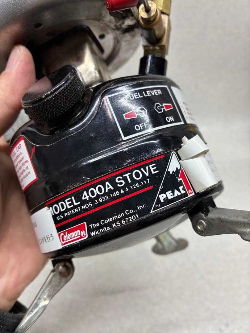 コールマンcoleman PEAK1 400A STOVE ピーク1 バーナー