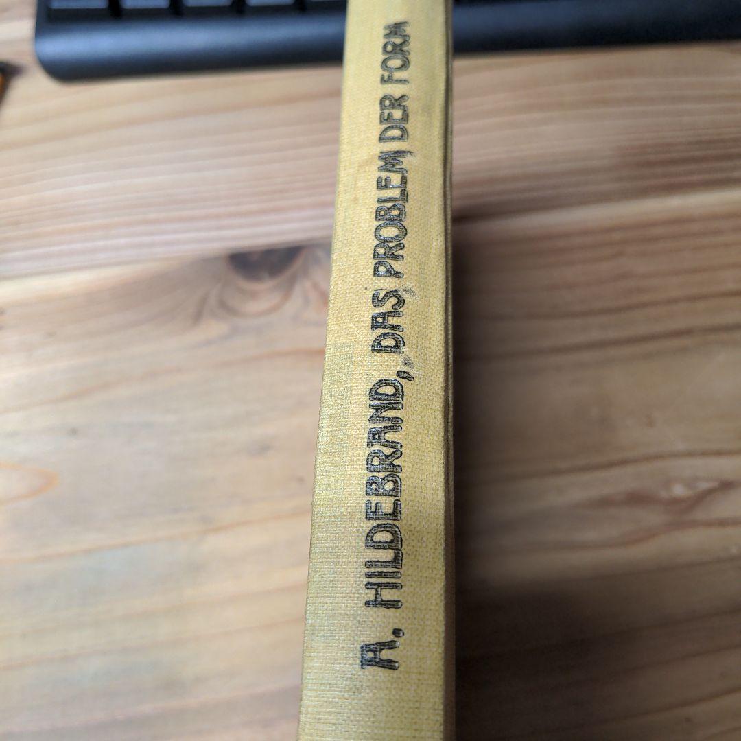 洋書 DasProblem DerForm in Der BildendenKunst
