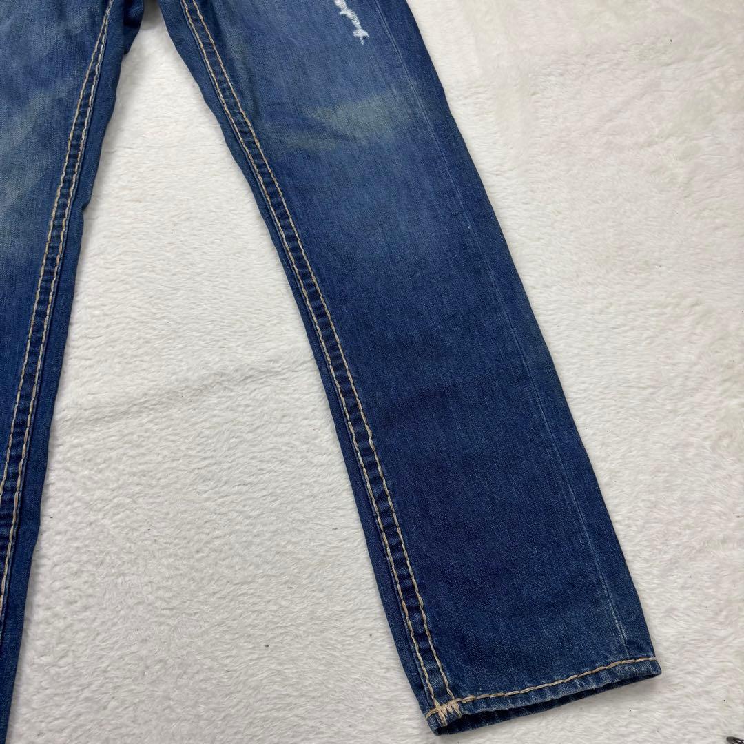 新品　USA製　TRUE RELIGION ダークブルーデニム Mサイズ