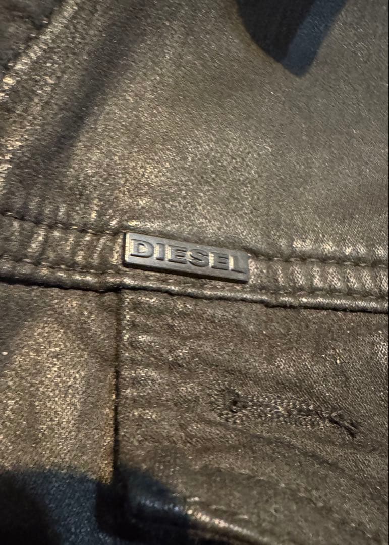 DIESEL Archive コーティングデニムジャケット