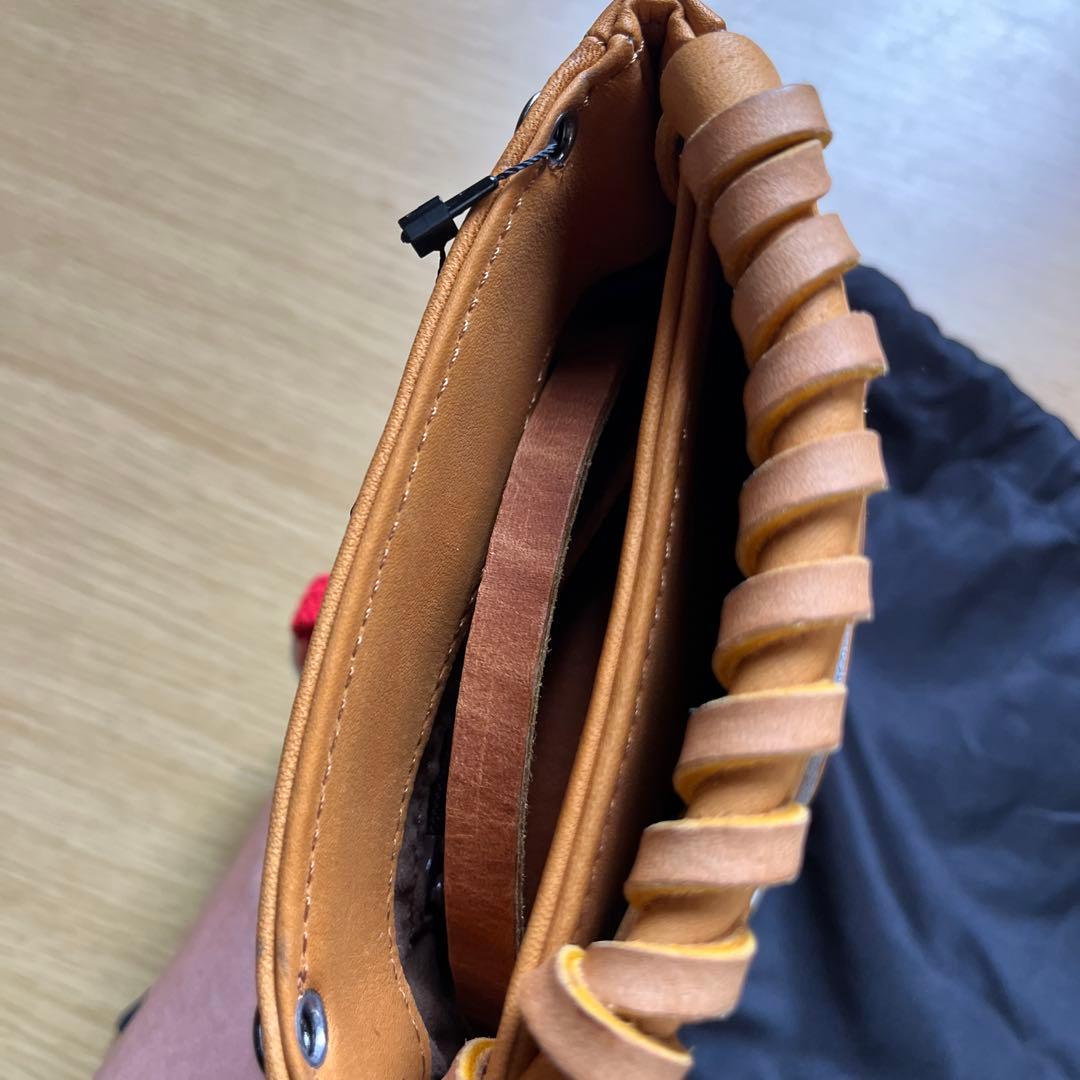 TRION レザーグローブ ショルダーバッグ