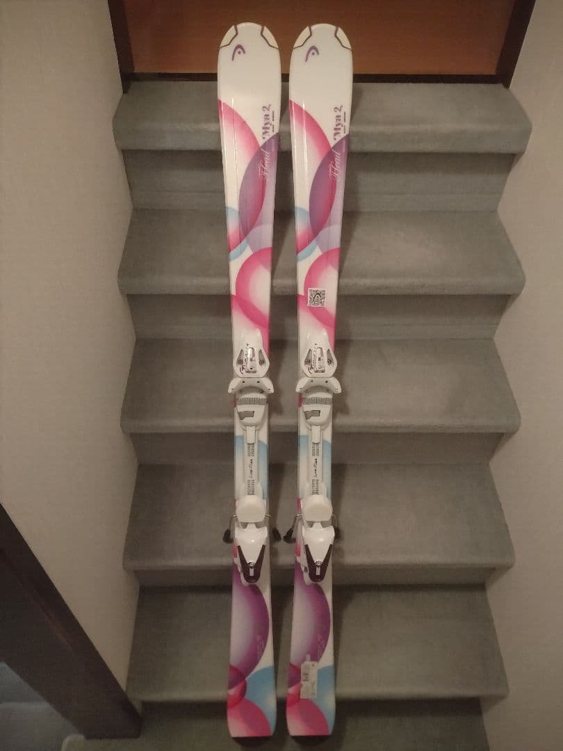 【ROSSIGNOL☆】140cm　スキー板セット♪　送料無料！