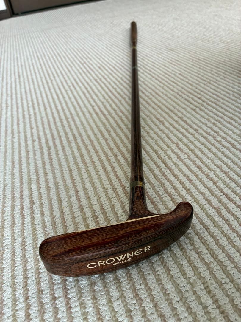 CROWNER ウッドパター PW-002 カバー付き