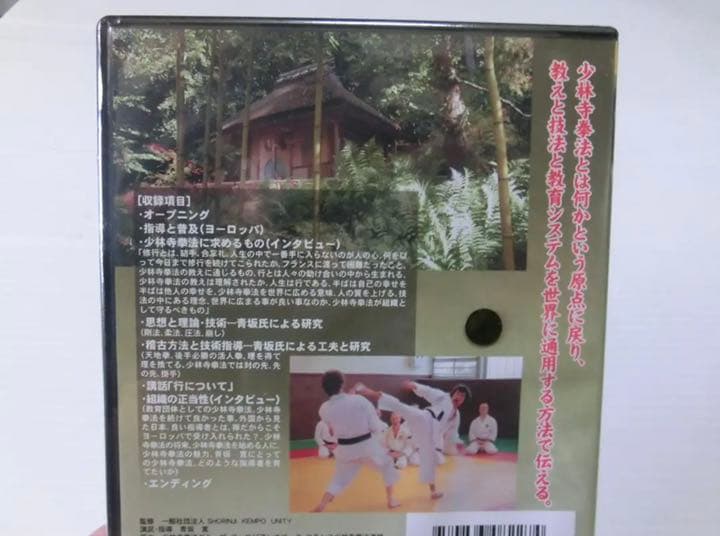 ★新品 DVD 2本セット 少林寺拳法 青坂 寛 伝説 達人 青坂 寛 少林寺