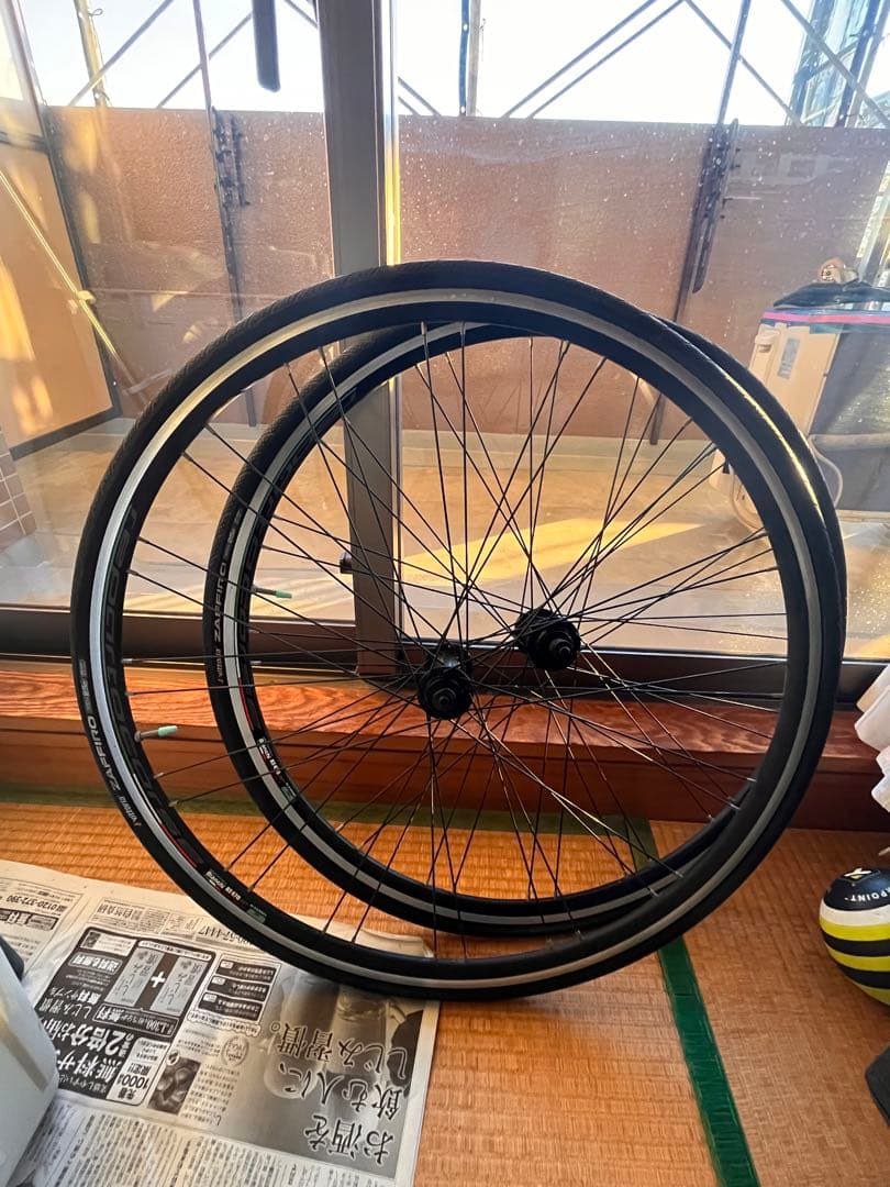 ビアンキ　AT470 自転車ホイール ブラック