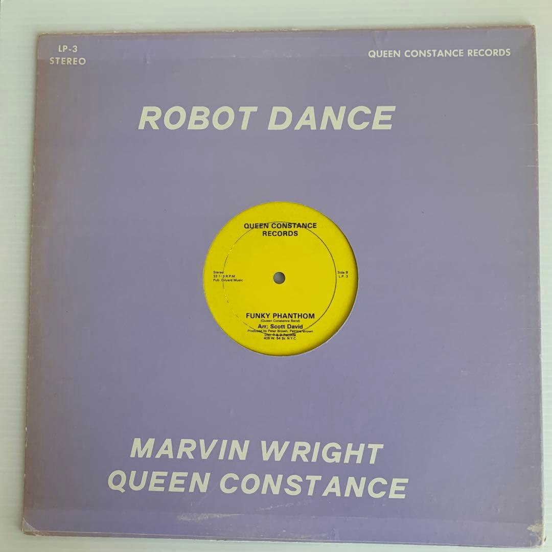 【USオリジナル盤】MARVIN WRIGHT / ROBOT DANCE