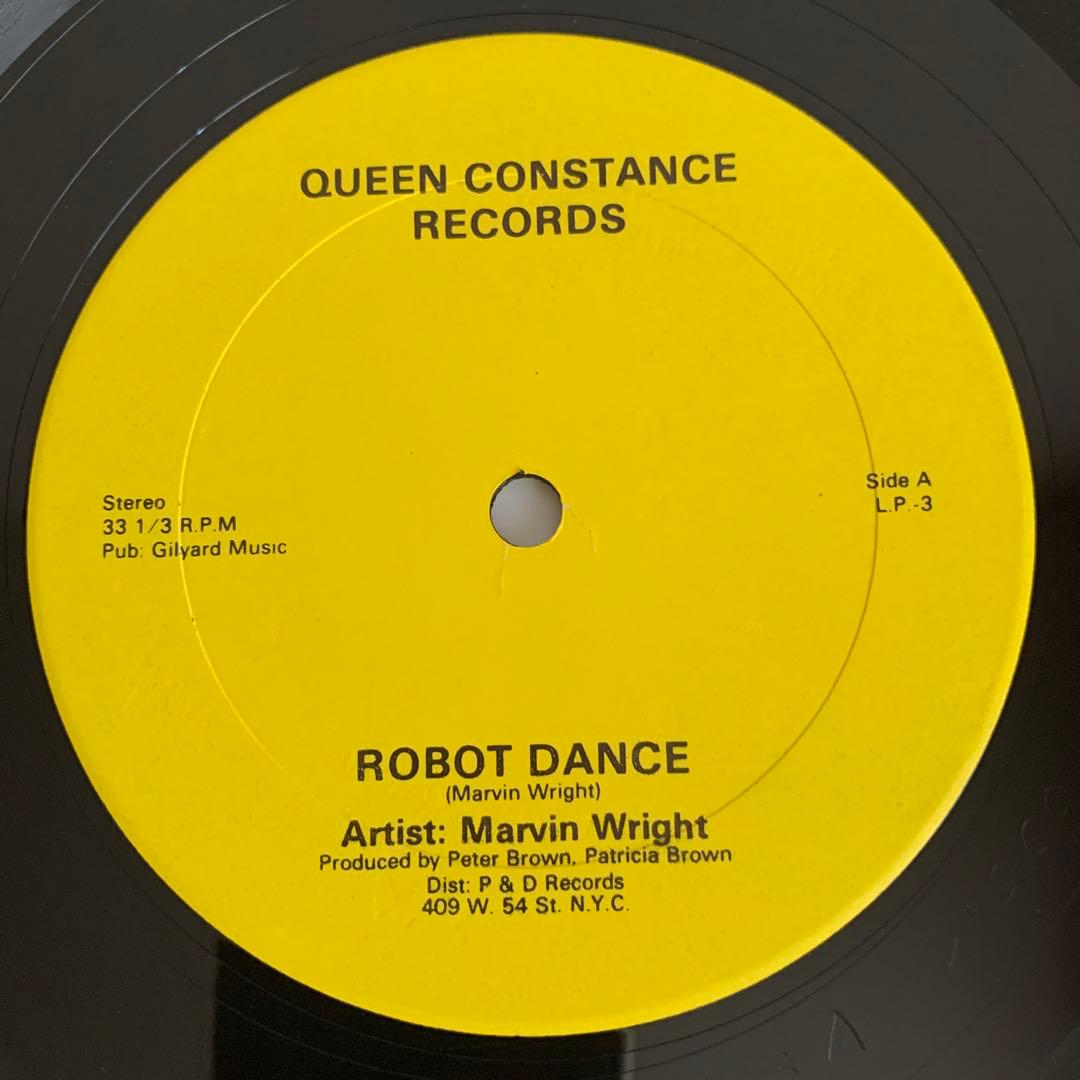 【USオリジナル盤】MARVIN WRIGHT / ROBOT DANCE