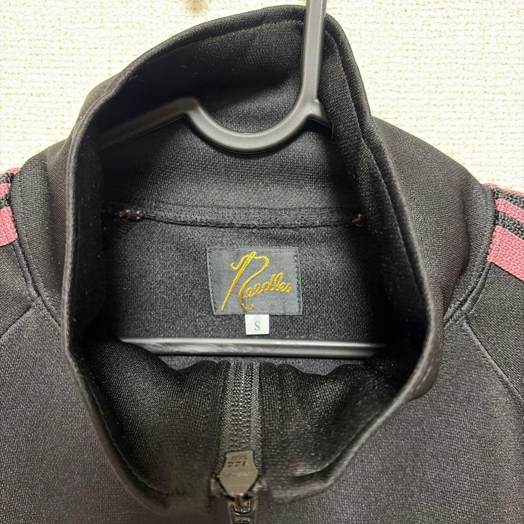 needles 黒・ピンク ストライプ ジャケット S
