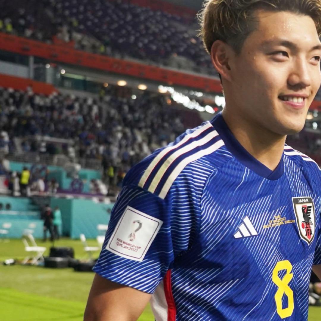 日本代表 堂安律 2022W杯ドイツ戦 ユニフォーム フライブルグ
