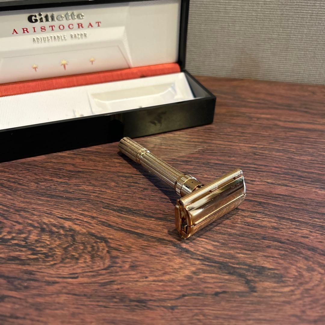 Gillette（ジレット)/アリストクラット アジャスタブル カミソリ