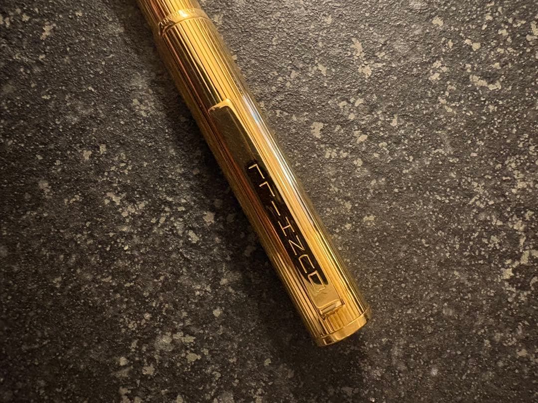 ダンヒル 万年筆 14K 585 ゴールド ボールペン セット ドイツ製 箱付