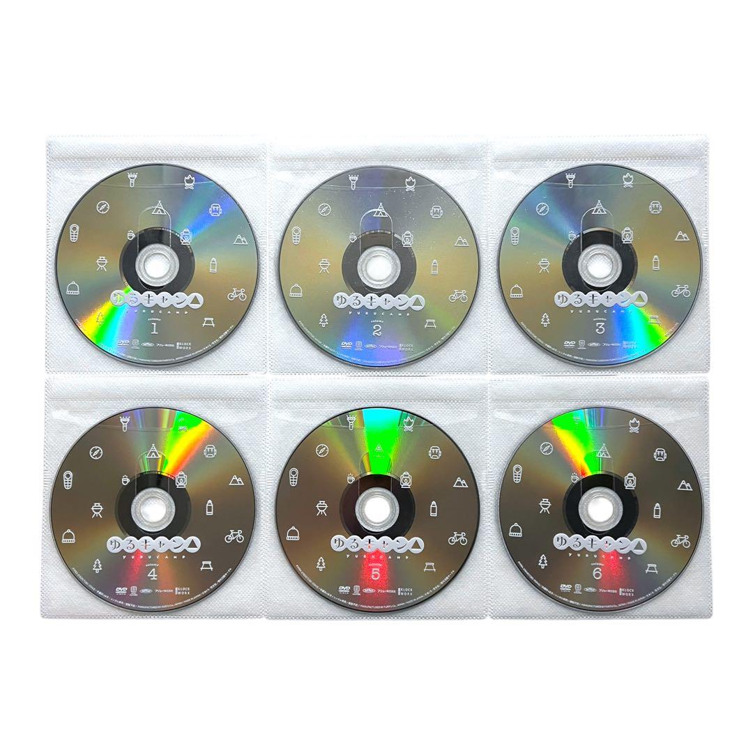 新品ケース DVD 「ゆるキャン」 1期 全6巻 全巻セット 京極義昭 あfろ