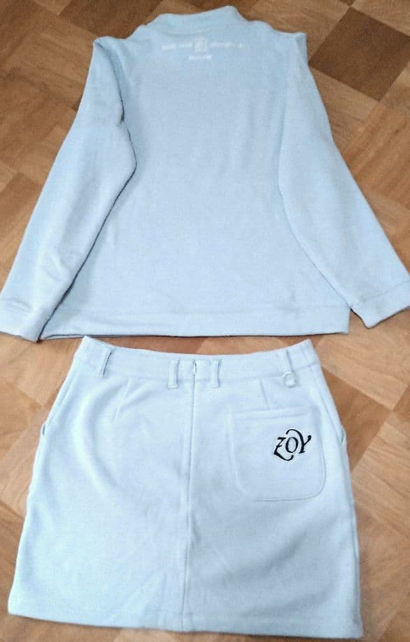 ZOY　ゴルフウェア　セットアップ　ブルー