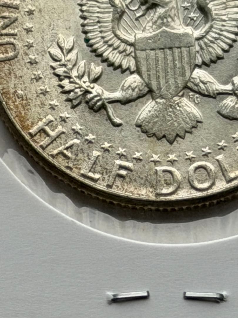 【1964年】ケネディハーフダラー銀貨1枚　フィラデルフィア鋳造
