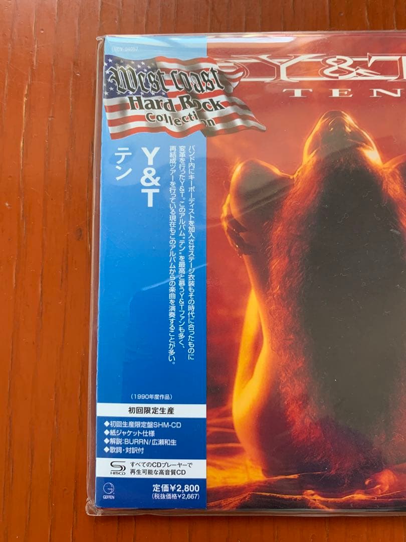 【2009年限定SHM盤 新品未開封】Y&T 『TEN』