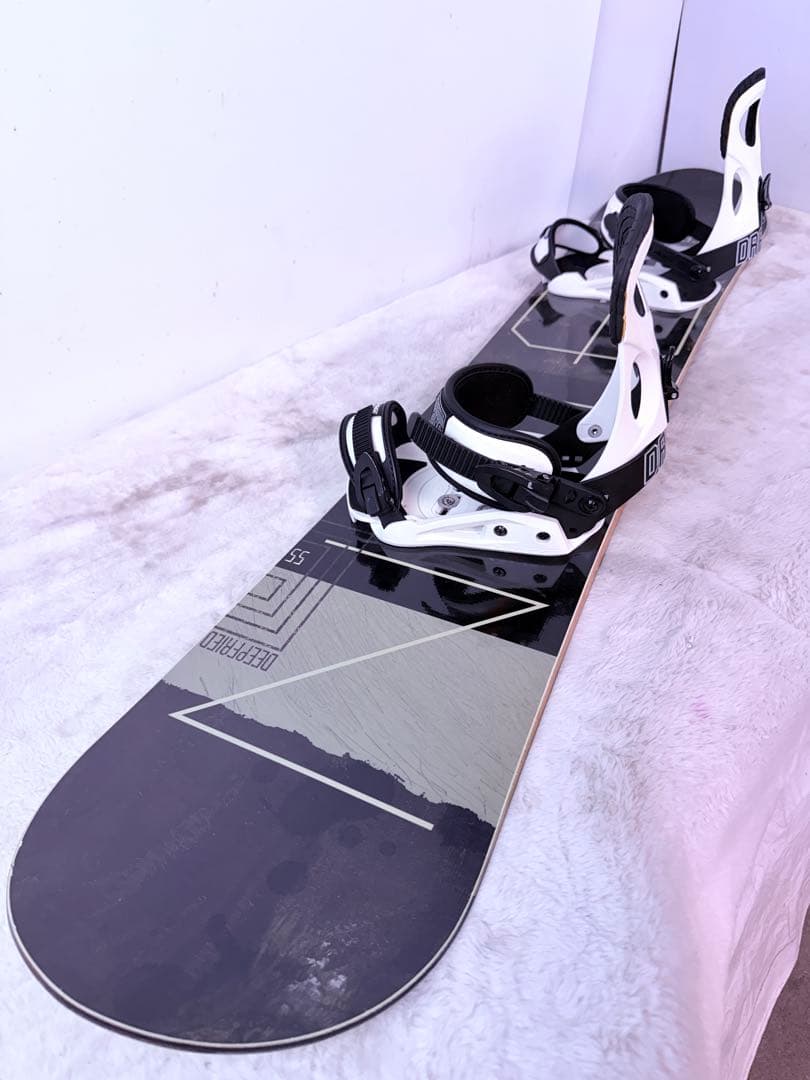 美品♪ ZUMA DEEPFRIED155cm×DRAKE KING付3点セット