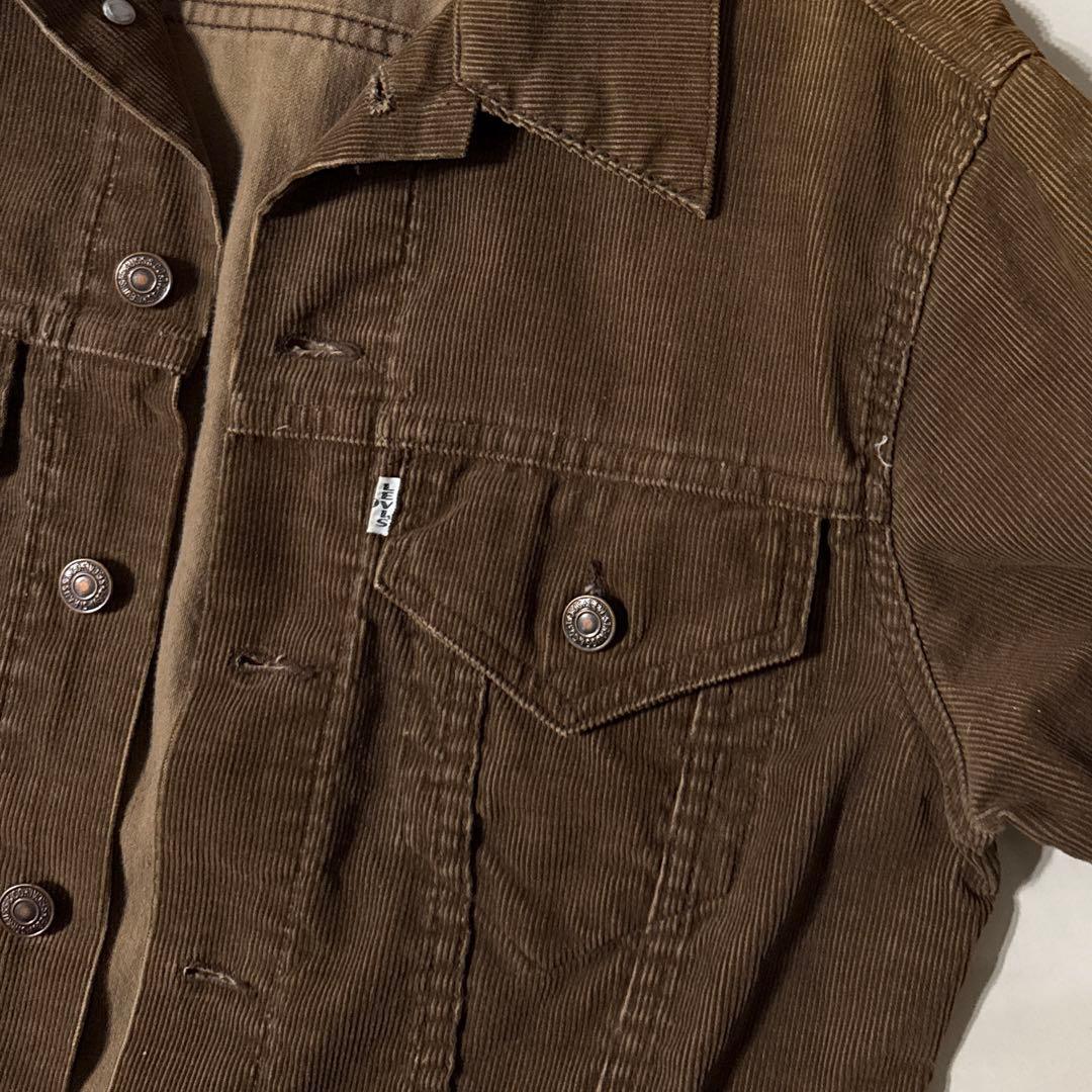 70s Levi's 70505 コーデュロイ ブラウン 38 BIGE