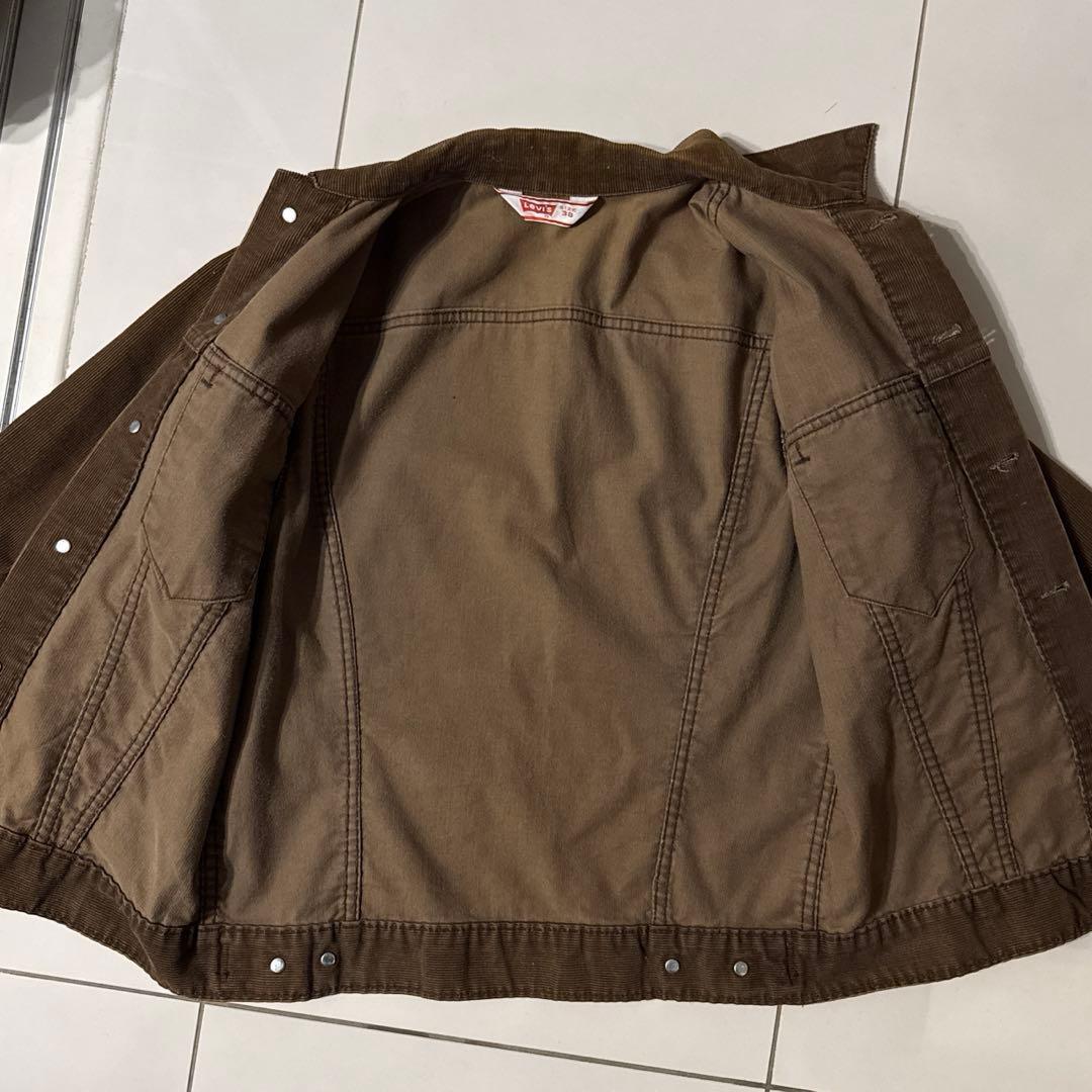 70s Levi's 70505 コーデュロイ ブラウン 38 BIGE
