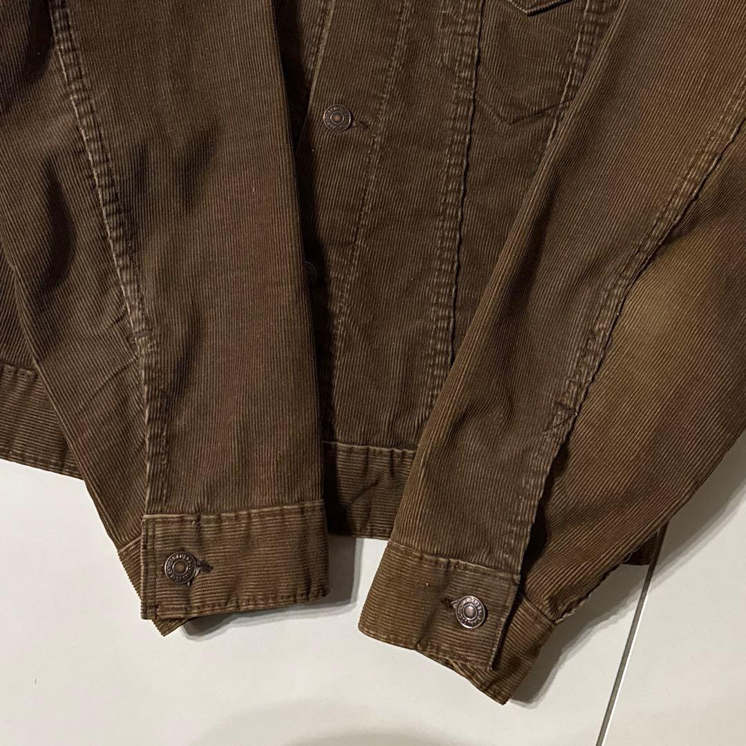 70s Levi's 70505 コーデュロイ ブラウン 38 BIGE