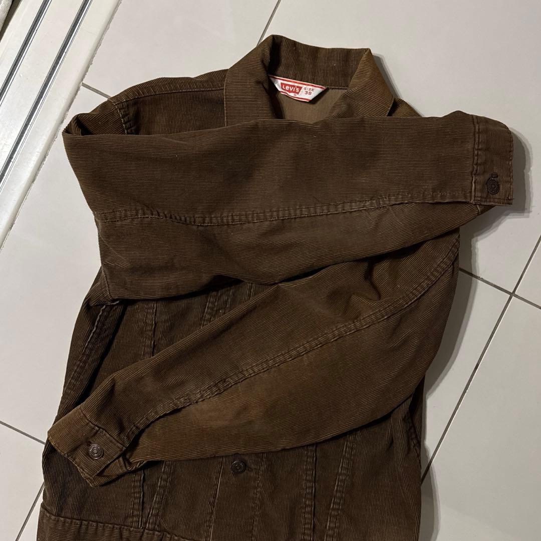70s Levi's 70505 コーデュロイ ブラウン 38 BIGE