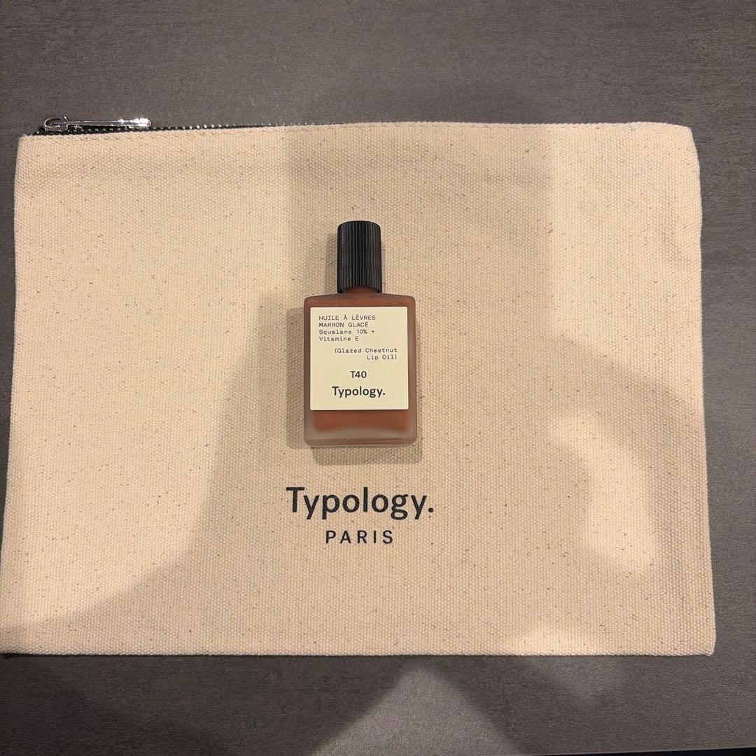 Typology リップオイル T40 マロングラッセ