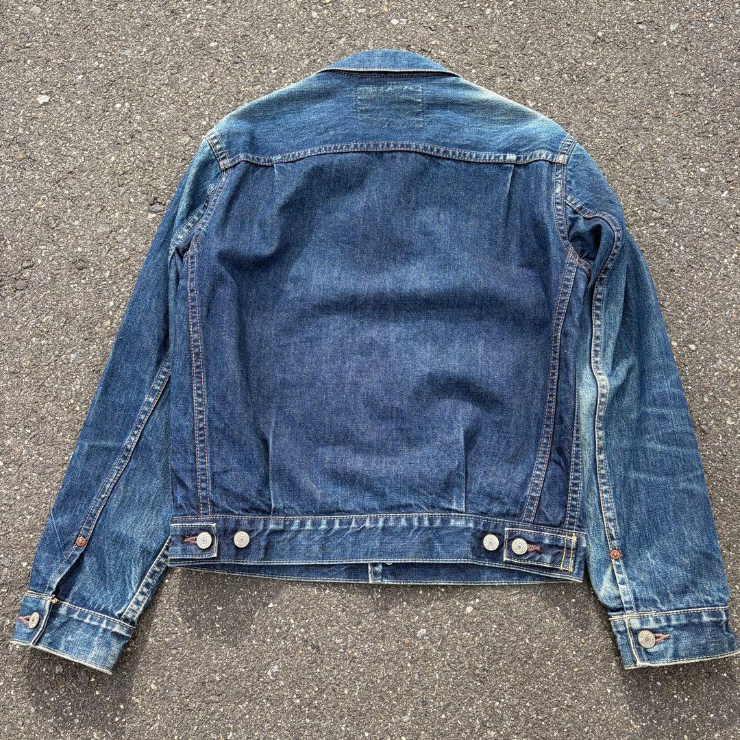 鬼色落ち✨ 2nd 40~42 BigE W902-J デニムジャケット Ues