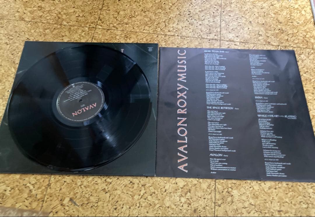 美品！！Roxy Music Avalon LPレコード