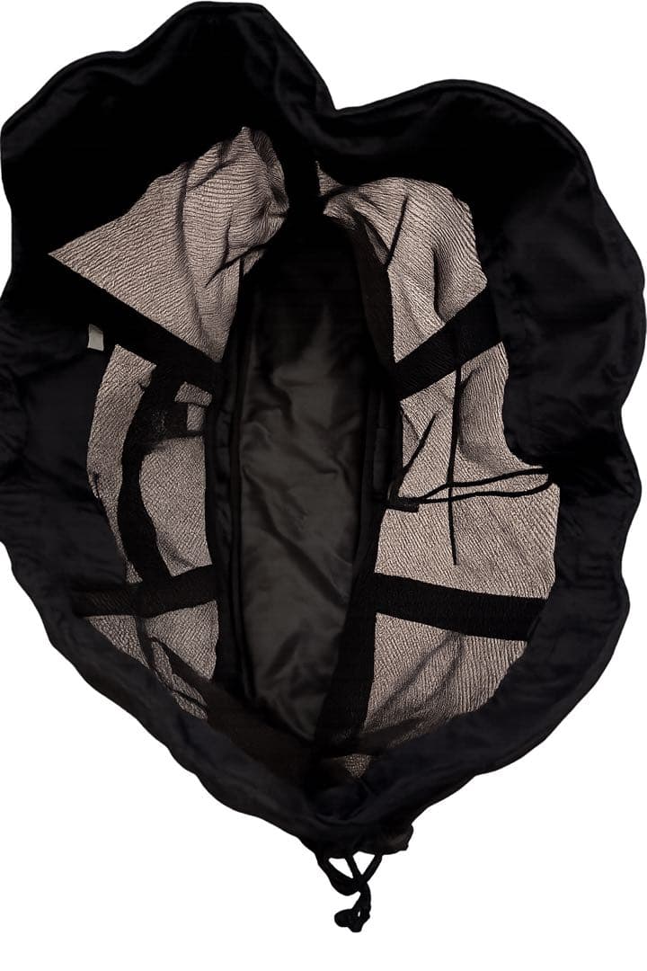 STUSSY MESH ブラックトートバッグメッシュBEACH TOTE BAG