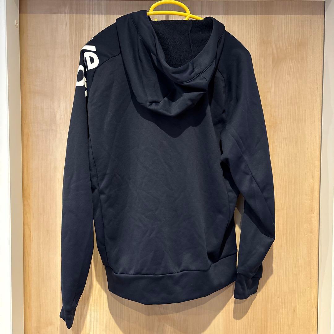 極美品 DESCENTE ネイビー 裏起毛スエットジャージ上下セットアップ M