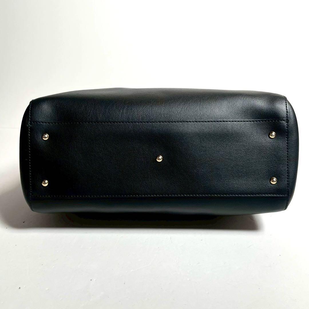 【極上美品✨】ボルドリーニセレリア トートバッグ 肩掛け レザー 黒
