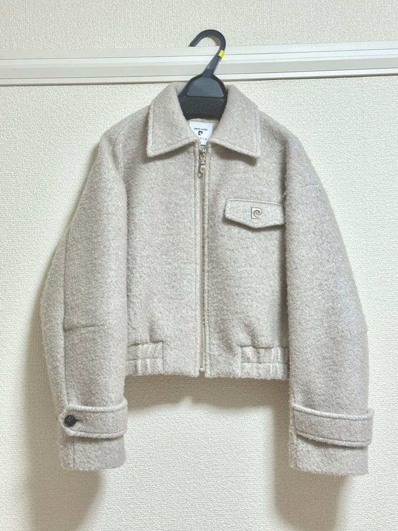 ★値下げ中★FRAY I.D ロゴフラップジップジャケット