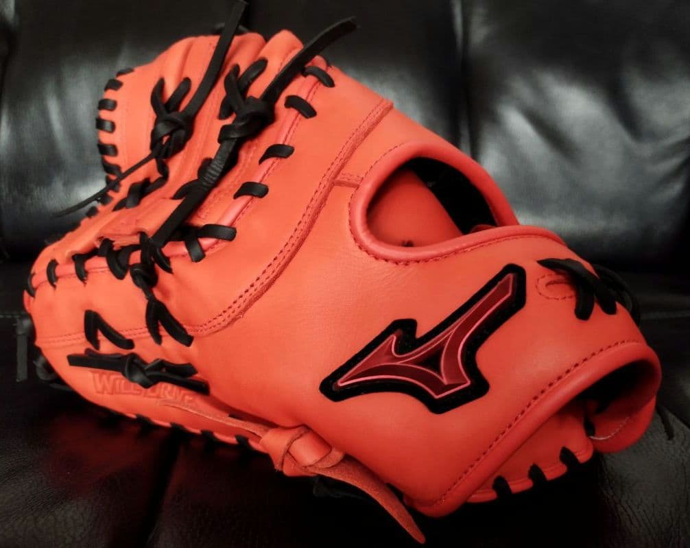 Mizuno Will Drive 一般軟式 ファーストミット オレンジ 未使用