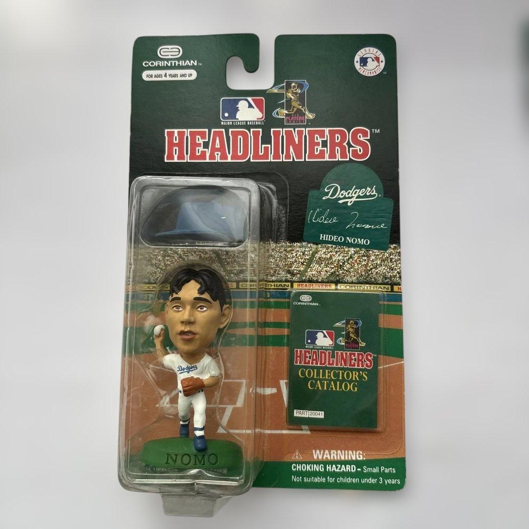 元メジャーリーガーのフィギュアで、コリンシアン社のヘッドライナーズ5体