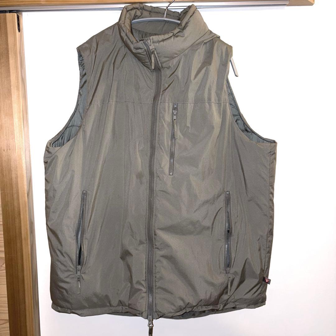 【美品】 LEVEL7 ECWCS プリマロフト ベスト グレー XL BAF社