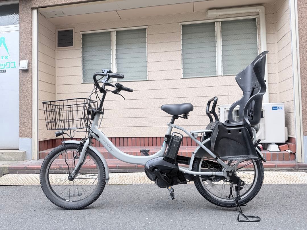 大阪府　子供乗せ　パナソニック　電動アシスト自転車 チャイルドシート付き