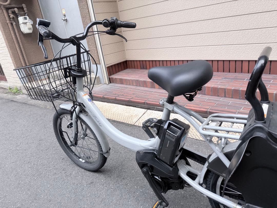 大阪府　子供乗せ　パナソニック　電動アシスト自転車 チャイルドシート付き